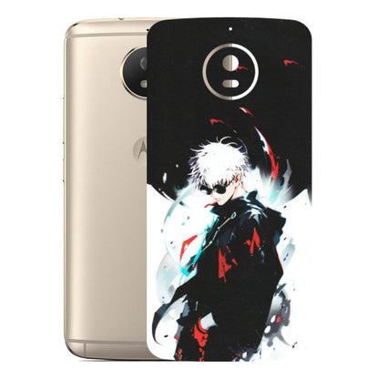 Motorola Phone Skins (All Models) - Gojo Powerful Charater Kaisen Anime - Matte Finish (M-144) Motorola Moto G5S