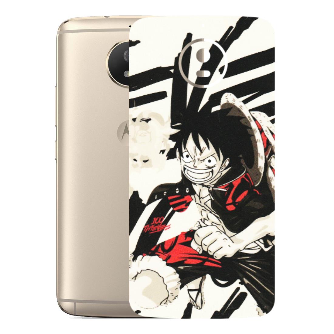 Motorola Phone Skins (All Models) - Monkey D.Luffy Manga Anime - Matte Finish (M-145) Motorola Moto G5S
