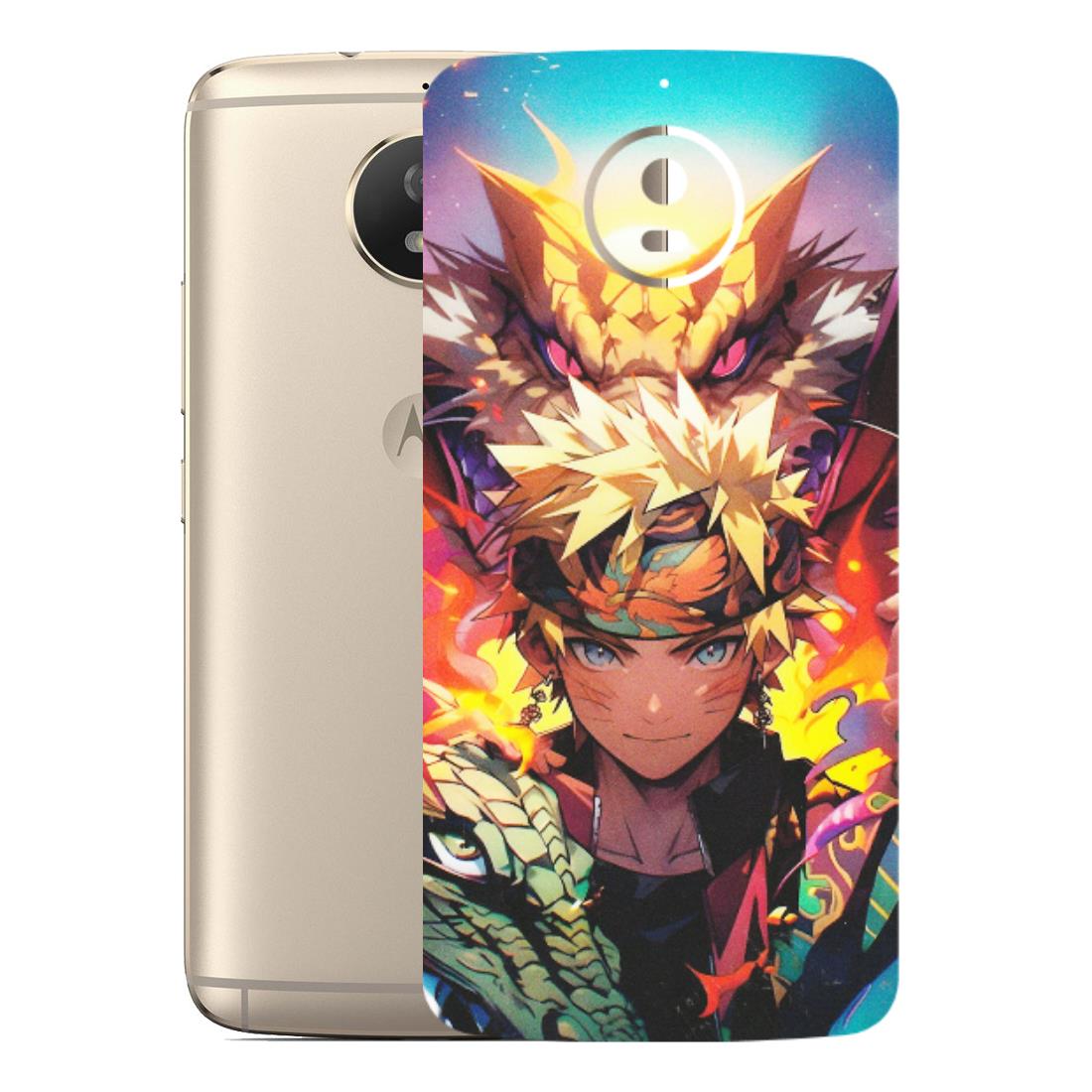 Motorola Phone Skins (All Models) - Angry Naruto Anime - Matte Finish (M-148) Motorola Moto G5S