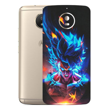 Motorola Phone Skins (All Models) - Angry Goku Dragon Ball Anime - Matte Finish (M-150) Motorola Moto G5S