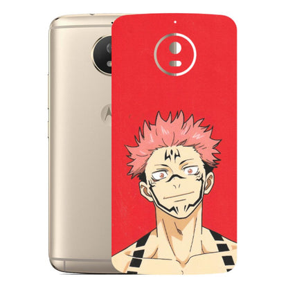 Motorola Phone Skins (All Models) - Ryomen Sukuna Fun Anime - Matte Finish (M-153) Motorola Moto G5S