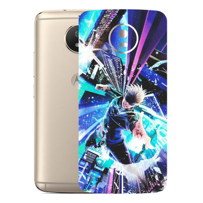 Motorola Phone Skins (All Models) - Manga Action Jujustu Kaisen Anime - Matte Finish (M-155) Motorola Moto G5S