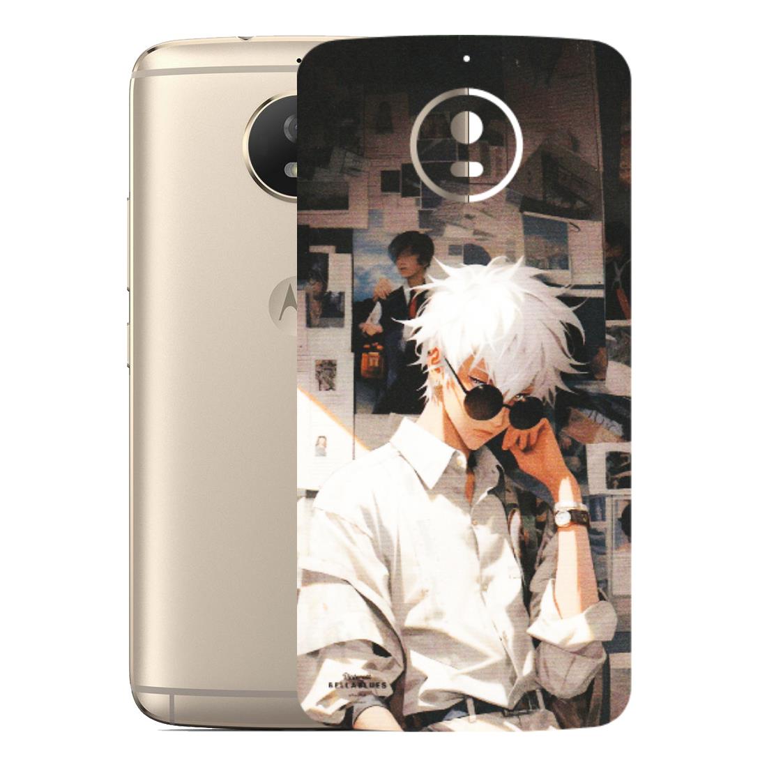 Motorola Phone Skins (All Models) - Gojo Satoru Jujustu Kaisen Anime - Matte Finish (M-156) Motorola Moto G5S