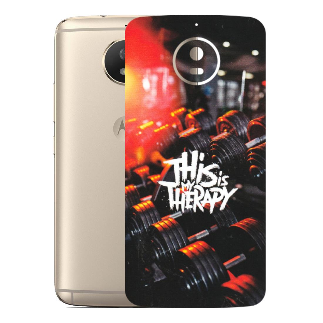 Motorola Phone Skins (All Models) - GYM Lover Therapy - Matte Finish (M-160) Motorola Moto G5S