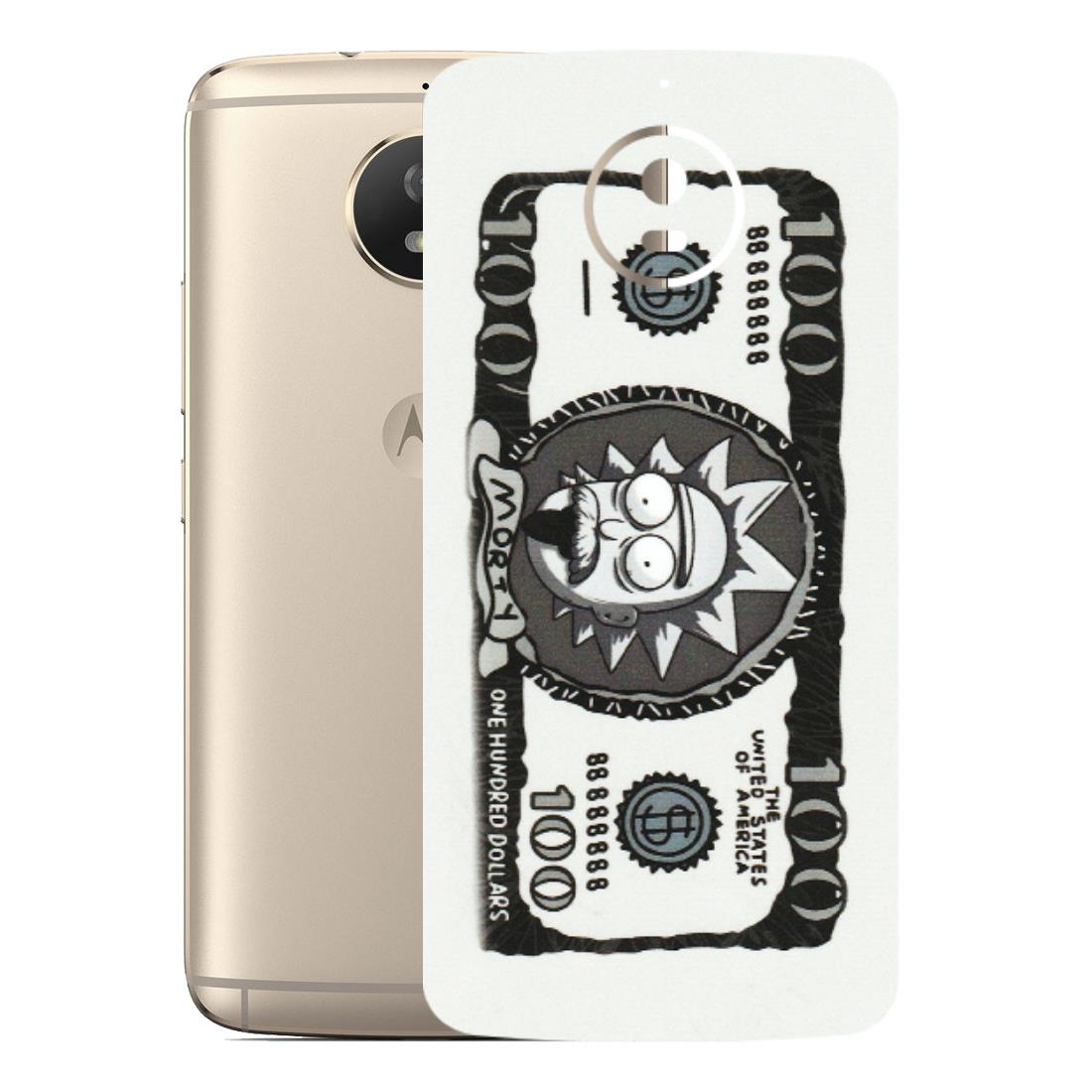 Motorola Phone Skins (All Models) - Rick And Morty Hundred Dollar Anime - Matte Finish (M-161) Motorola Moto G5S