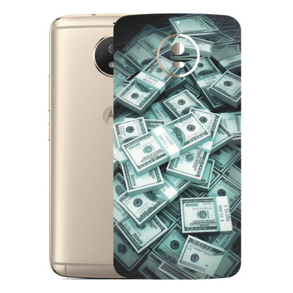 Motorola Phone Skins (All Models) - Hundred Dollar Bill - Matte Finish (M-162) Motorola Moto G5S