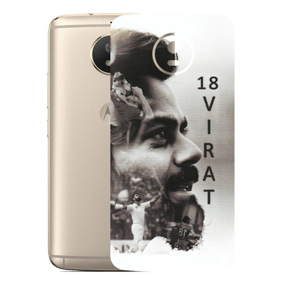 Motorola Phone Skins (All Models) - Virat Kohli Cricketer - Matte Finish (M-163) Motorola Moto G5S