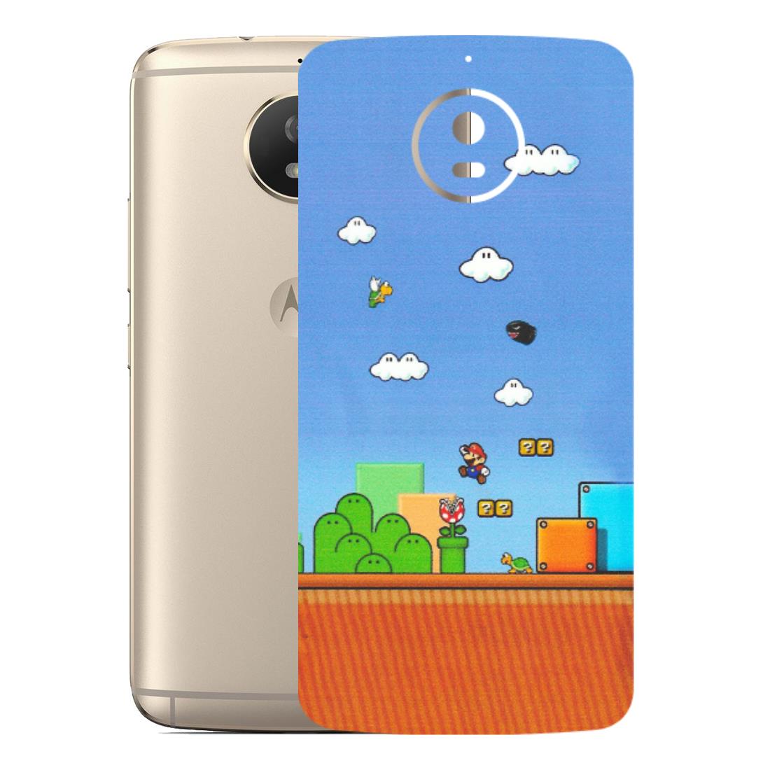 Motorola Phone Skins (All Models) - Mario Game Scene - Matte Finish (M-24) Motorola Moto G5S