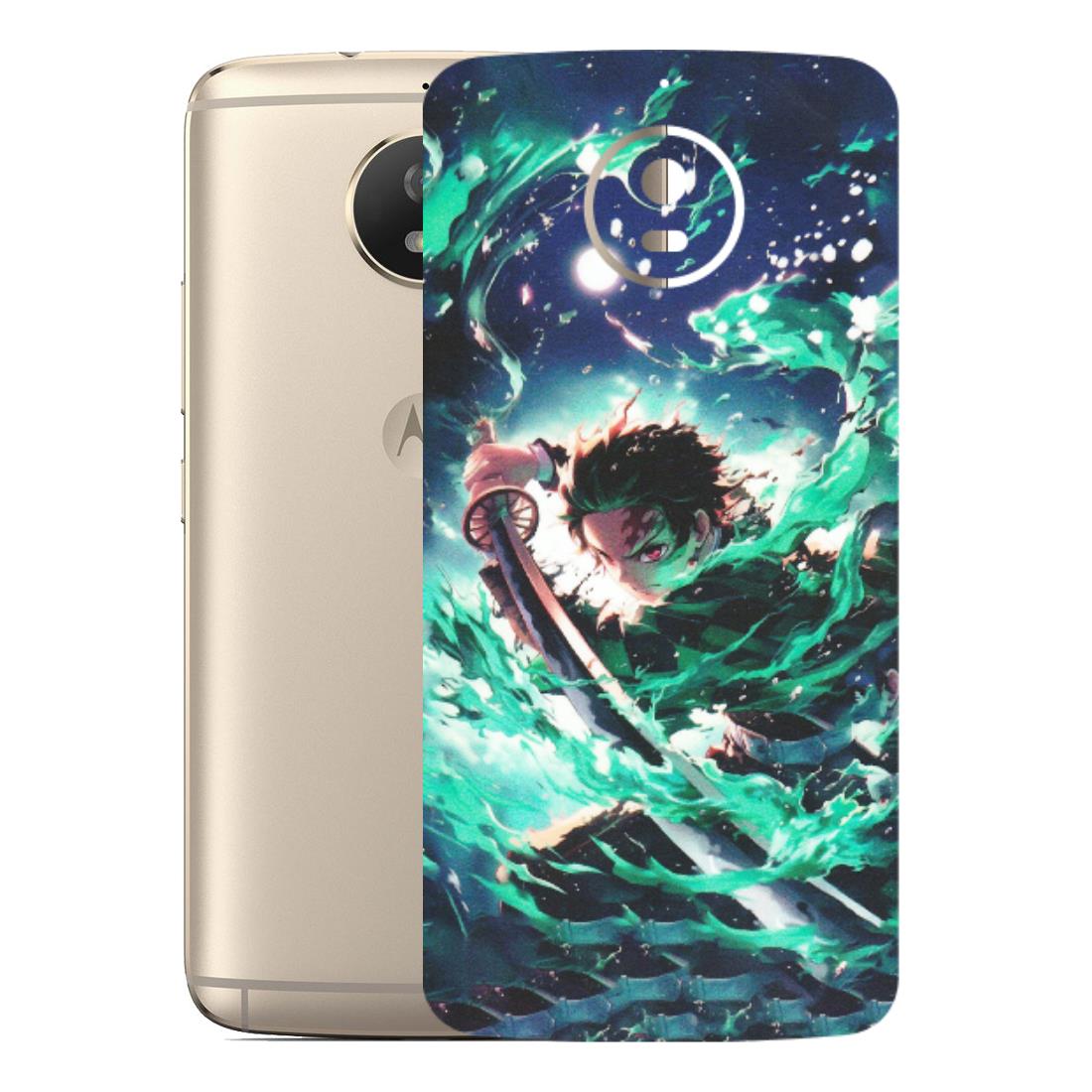 Motorola Phone Skins (All Models) - Sword Fighter Anime - Matte Finish (M-29) Motorola Moto G5S