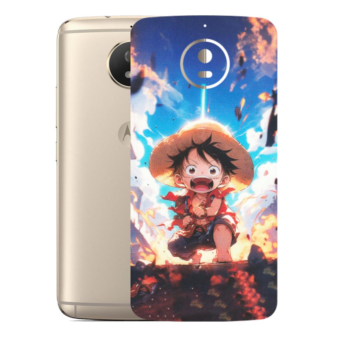 Motorola Phone Skins (All Models) - Toon One Piece Cute Character - Matte Finish (M-35) Motorola Moto G5S