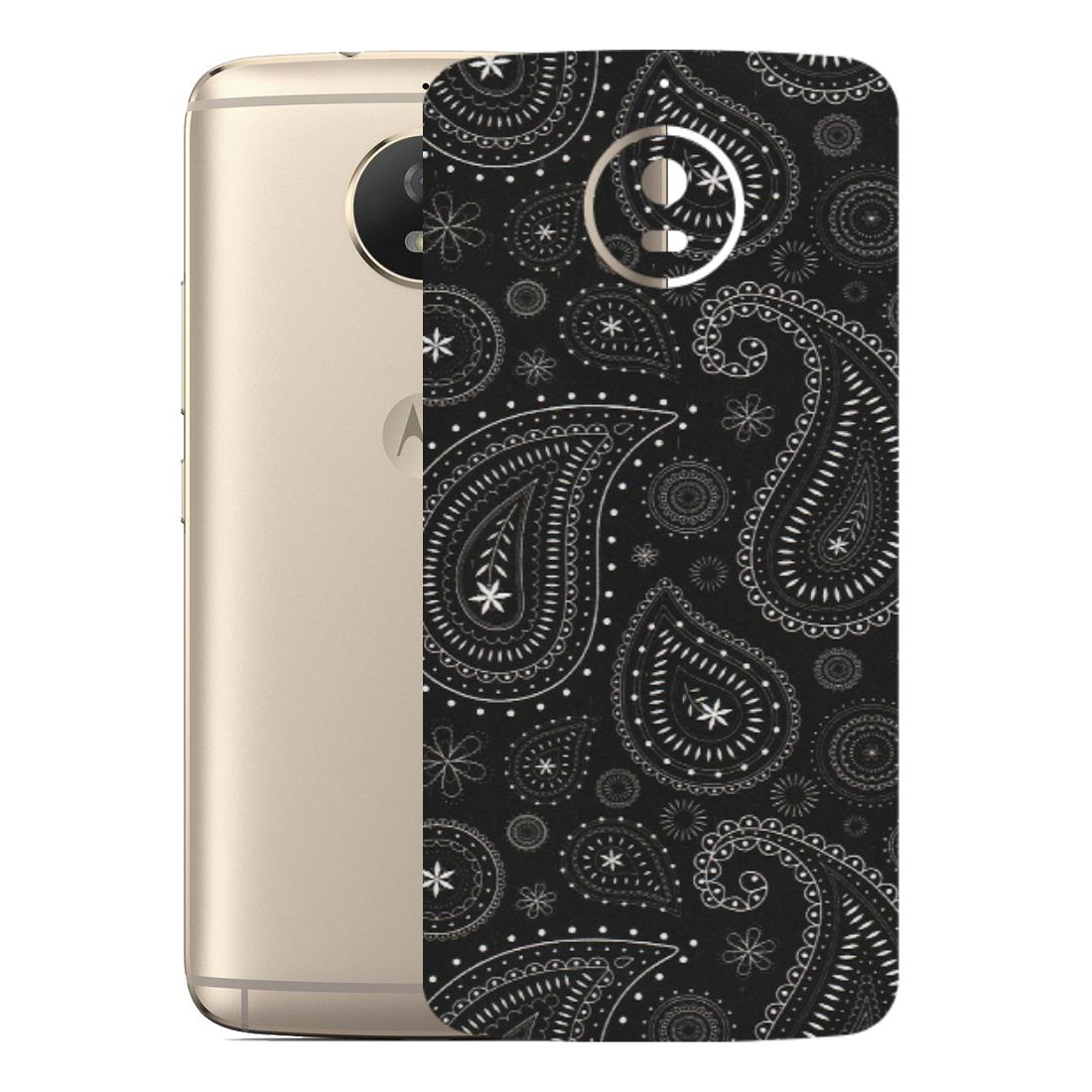 Motorola Phone Skins (All Models) - Black Sober Kerry - Matte Finish (M-37) Motorola Moto G5S