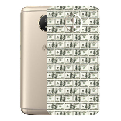 Motorola Phone Skins (All Models) - I Love Dollars - Matte Finish (M-40) Motorola Moto G5S