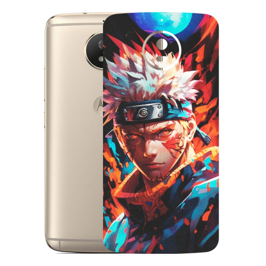Motorola Phone Skins (All Models) - Anime Ferocious Character - Matte Finish (M-44) Motorola Moto G5S