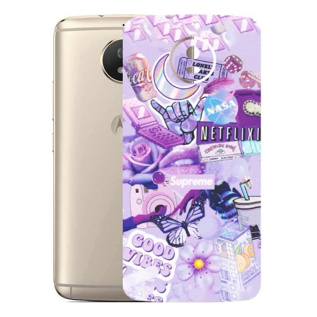 Motorola Phone Skins (All Models) - Supreme Purple Magic - Matte Finish (M-88) Motorola Moto G5S