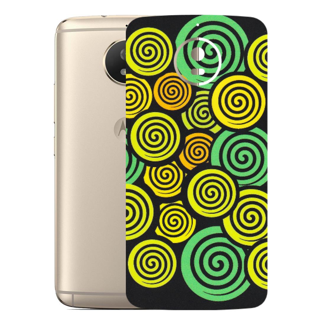 Motorola Phone Skins (All Models) - Crazy Spiral - Matte Finish (M-91) Motorola Moto G5S
