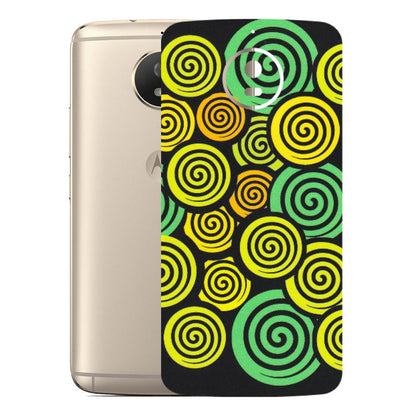Motorola Phone Skins (All Models) - Crazy Spiral - Matte Finish (M-91) Motorola Moto G5S