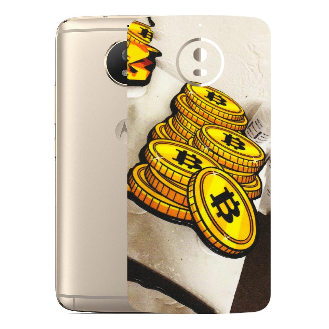Motorola Phone Skins (All Models) - Billionaire Bitcoin Collection - Matte Finish (M-92) Motorola Moto G5S