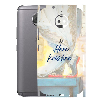 Motorola Phone Skins (All Models) - Hare Krishna - 3D Embossed Finish (L-03) Motorola Moto G5S Plus