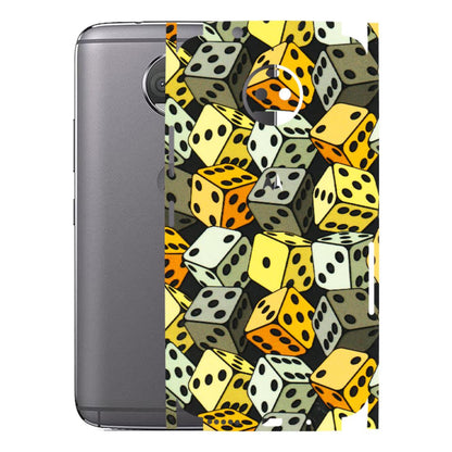 Motorola Phone Skins (All Models) - Dices Of Life - 3D Embossed Finish (L-04) Motorola Moto G5S Plus