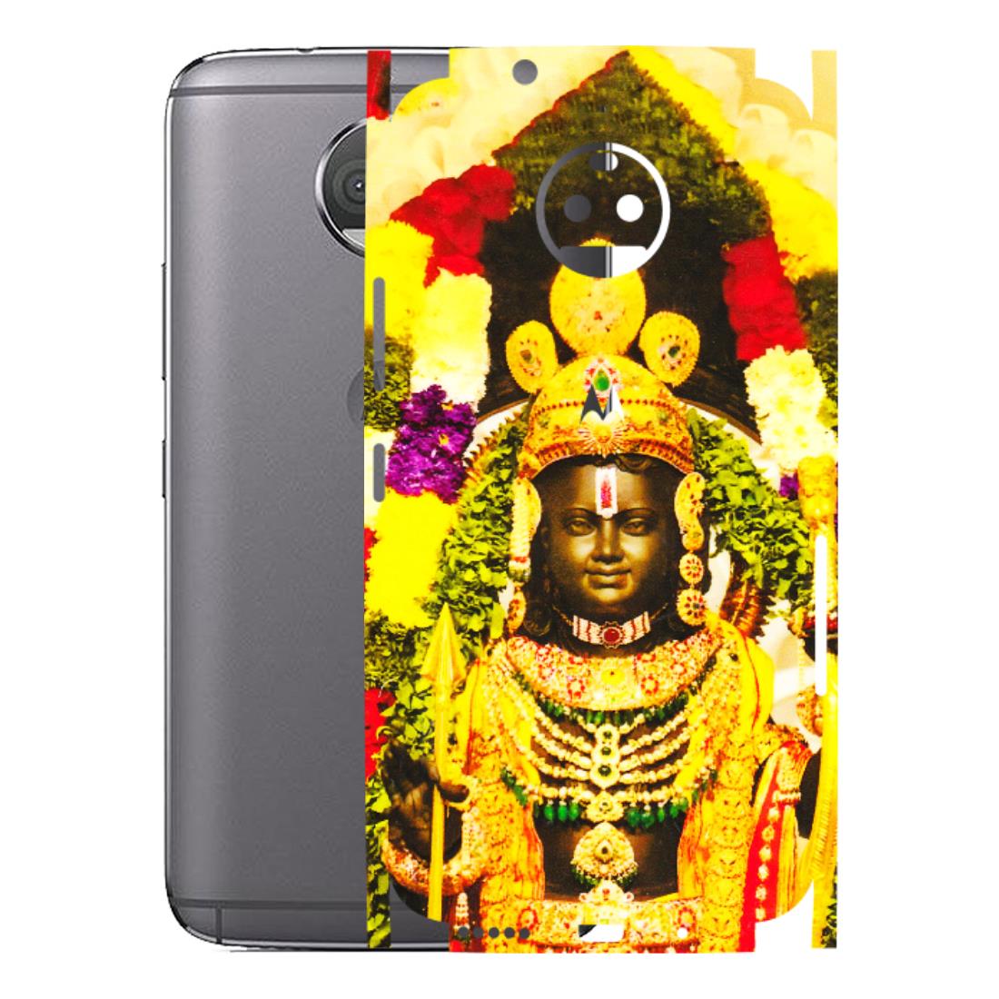 Motorola Phone Skins (All Models) - Ram Lalla Ayodhya - 3D Embossed Finish (L-103) Motorola Moto G5S Plus