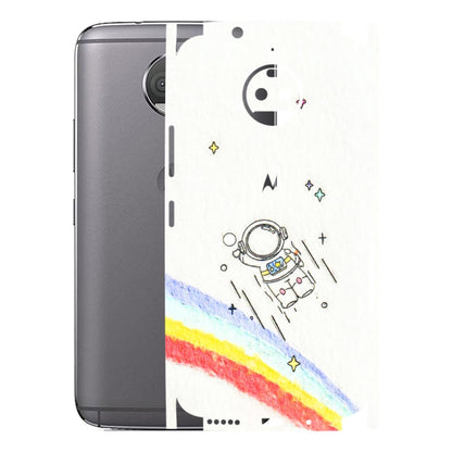 Motorola Phone Skins (All Models) - Milkyway Astronaut - 3D Embossed Finish (L-110) Motorola Moto G5S Plus