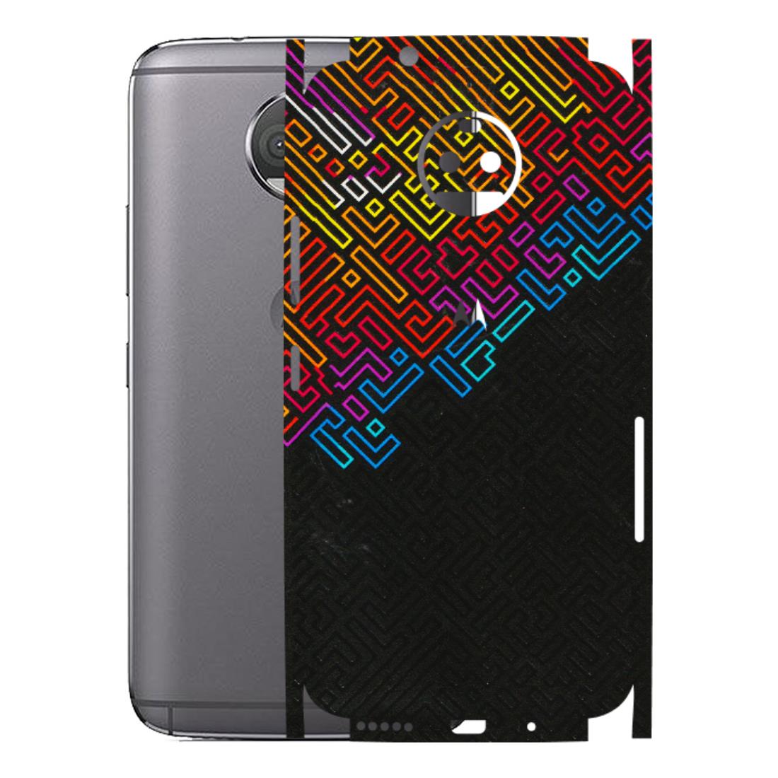 Motorola Phone Skins (All Models) - Dotme Pattern Art - 3D Embossed Finish (L-121) Motorola Moto G5S Plus