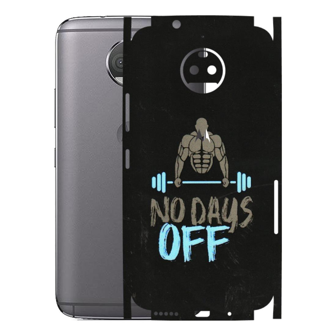 Motorola Phone Skins (All Models) - Gym Lover - 3D Embossed Finish (L-127) Motorola Moto G5S Plus