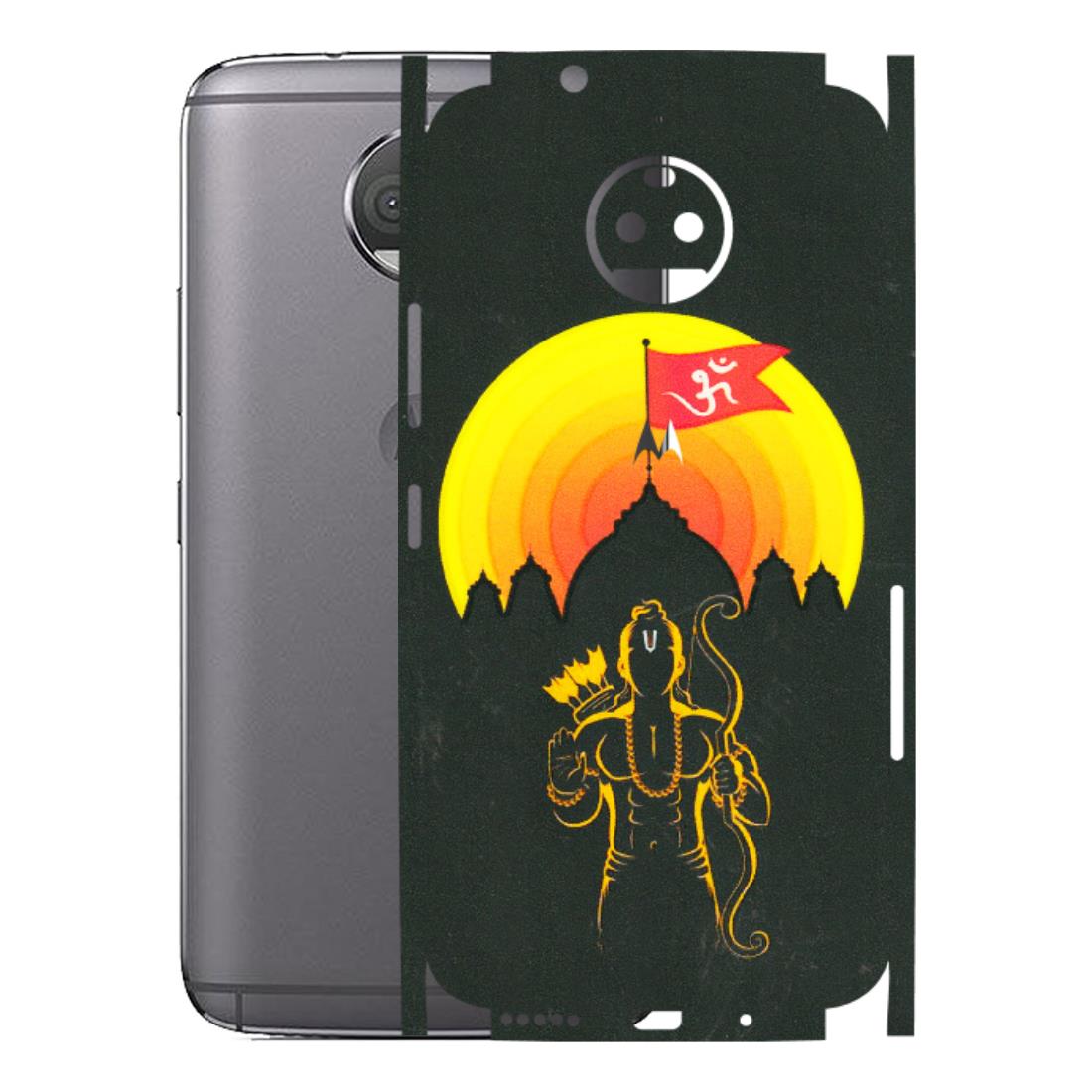 Motorola Phone Skins (All Models) - Lord Ram - 3D Embossed Finish (L-132) Motorola Moto G5S Plus