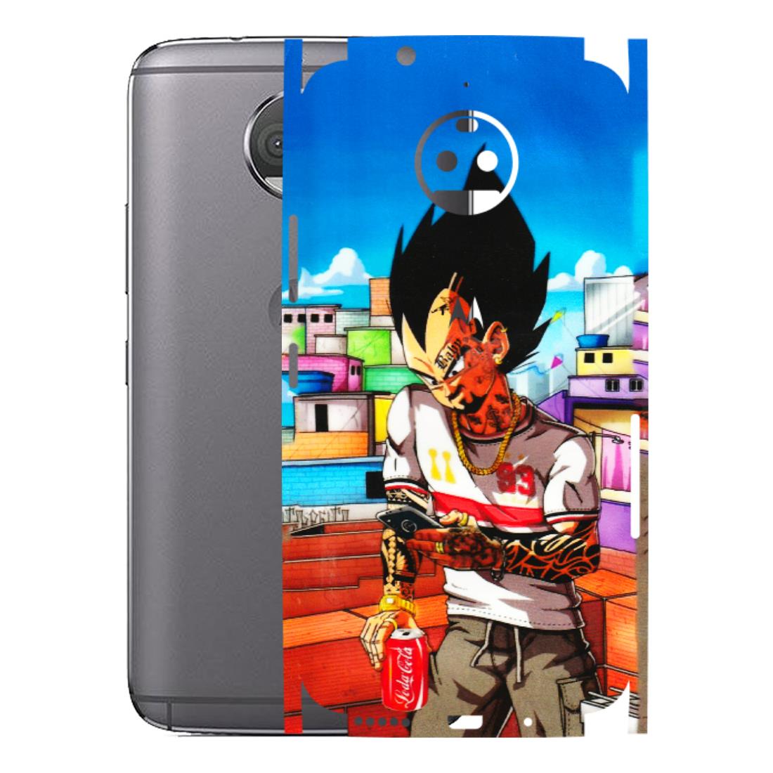 Motorola Phone Skins (All Models) - Vegeta - 3D Embossed Finish (L-136) Motorola Moto G5S Plus