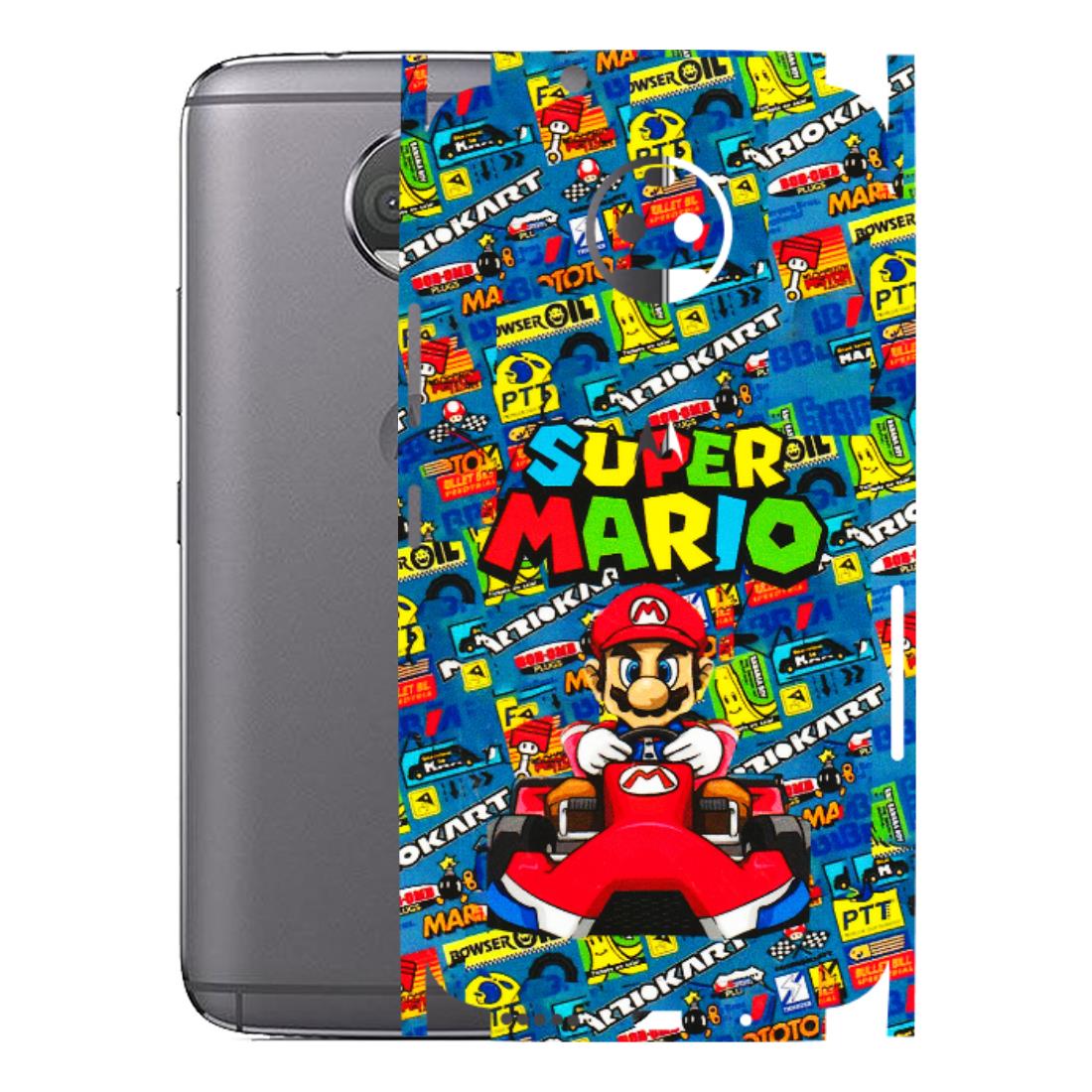 Motorola Phone Skins (All Models) - Super Mario Kart - 3D Embossed Finish (L-140) Motorola Moto G5S Plus