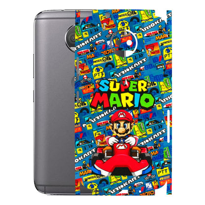 Motorola Phone Skins (All Models) - Super Mario Kart - 3D Embossed Finish (L-140) Motorola Moto G5S Plus