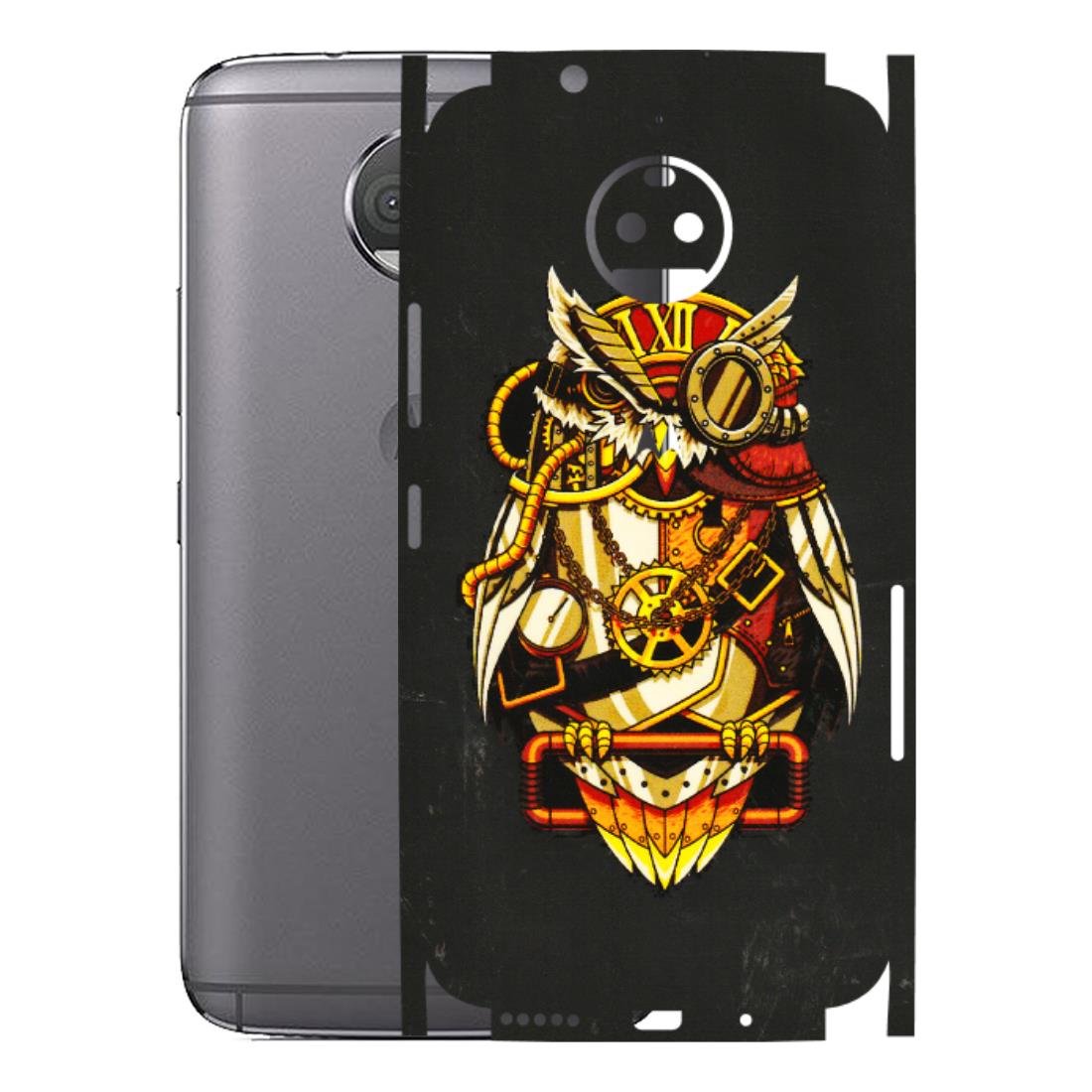 Motorola Phone Skins (All Models) - Classy Smart Owl - 3D Embossed Finish (L-144) Motorola Moto G5S Plus