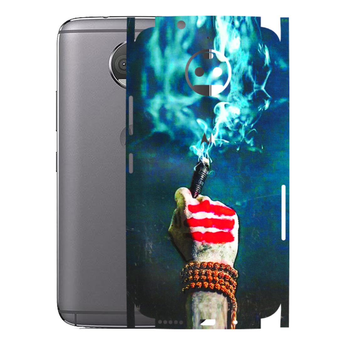 Motorola Phone Skins (All Models) - Mahadev Bhakt - 3D Embossed Finish (L-146) Motorola Moto G5S Plus