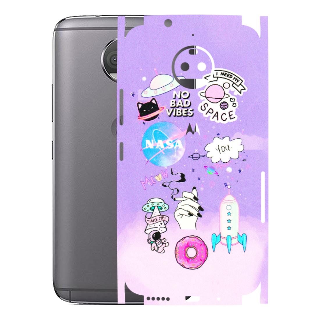 Motorola Phone Skins (All Models) - I Need My Nasa Skin - 3D Embossed Finish (L-149) Motorola Moto G5S Plus