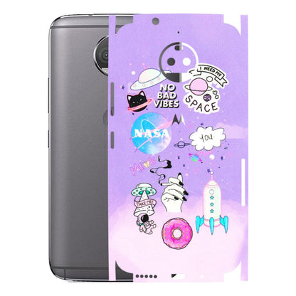 Motorola Phone Skins (All Models) - I Need My Nasa Skin - 3D Embossed Finish (L-149) Motorola Moto G5S Plus
