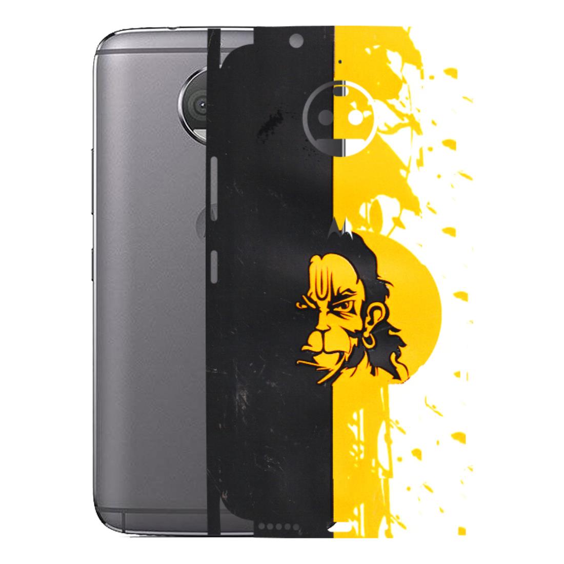 Motorola Phone Skins (All Models) - Bajrangbali - 3D Embossed Finish (L-151) Motorola Moto G5S Plus
