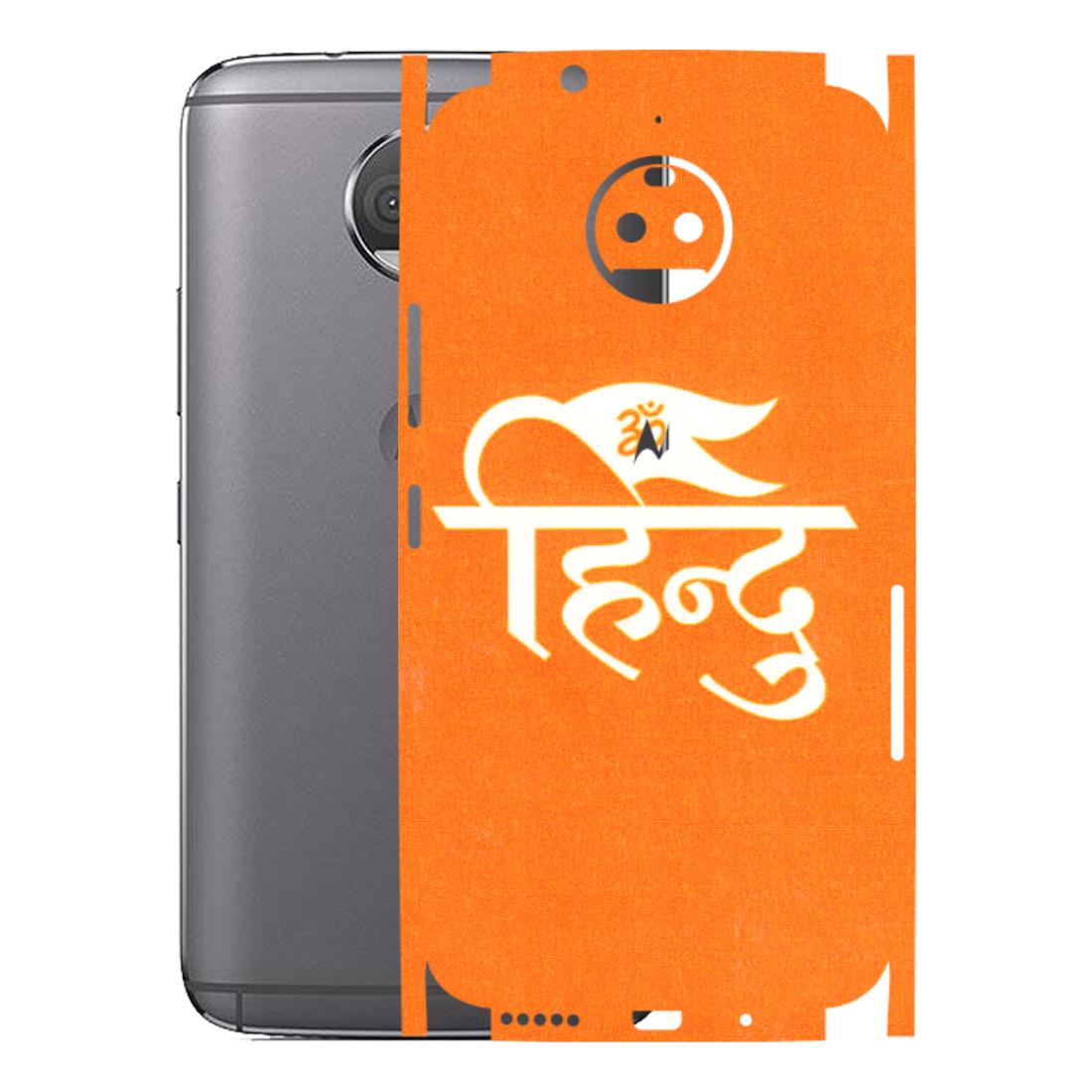 Motorola Phone Skins (All Models) - Hindu Kesari - 3D Embossed Finish (L-154) Motorola Moto G5S Plus