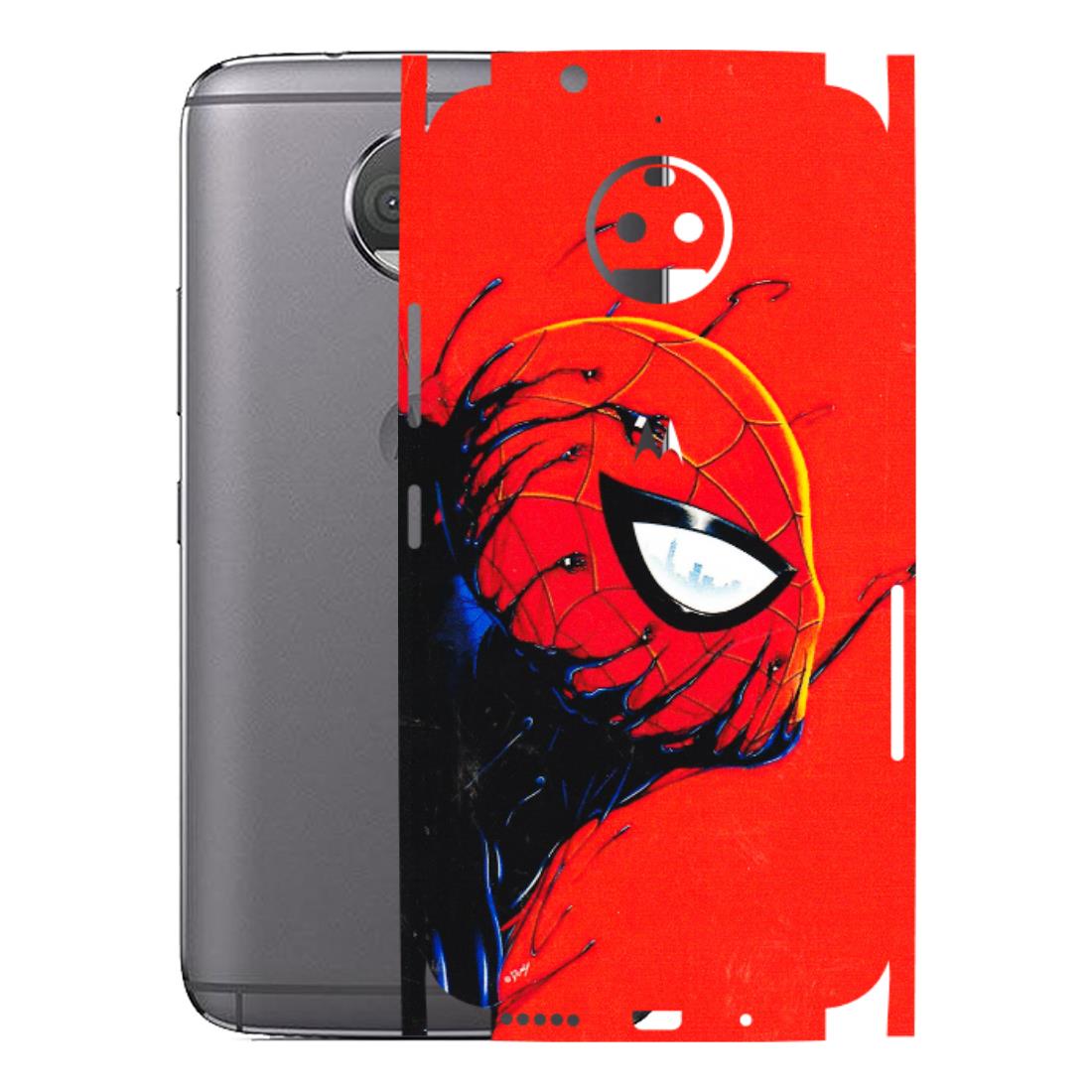 Motorola Phone Skins (All Models) - Spiderman Face Venom - 3D Embossed Finish (L-165) Motorola Moto G5S Plus
