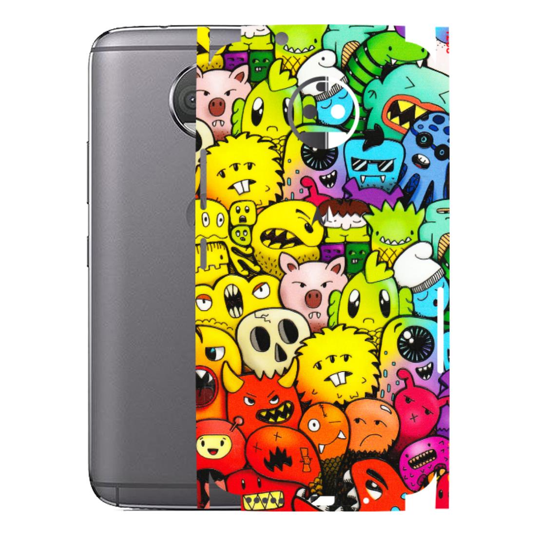 Motorola Phone Skins (All Models) - Angry Funkies - 3D Embossed Finish (L-169) Motorola Moto G5S Plus