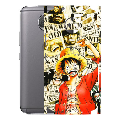 Motorola Phone Skins (All Models) - Luffy Anime - 3D Embossed Finish (L-177) Motorola Moto G5S Plus