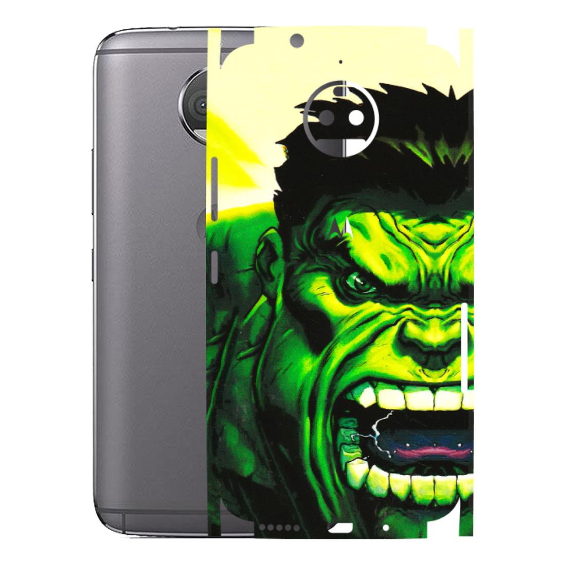 Motorola Phone Skins (All Models) - Hulk - 3D Embossed Finish (L-180) Motorola Moto G5S Plus