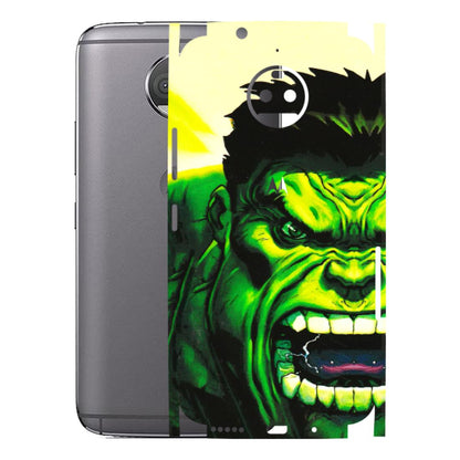 Motorola Phone Skins (All Models) - Hulk - 3D Embossed Finish (L-180) Motorola Moto G5S Plus