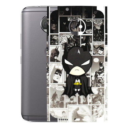 Motorola Phone Skins (All Models) - Toon Batman - 3D Embossed Finish (L-182) Motorola Moto G5S Plus