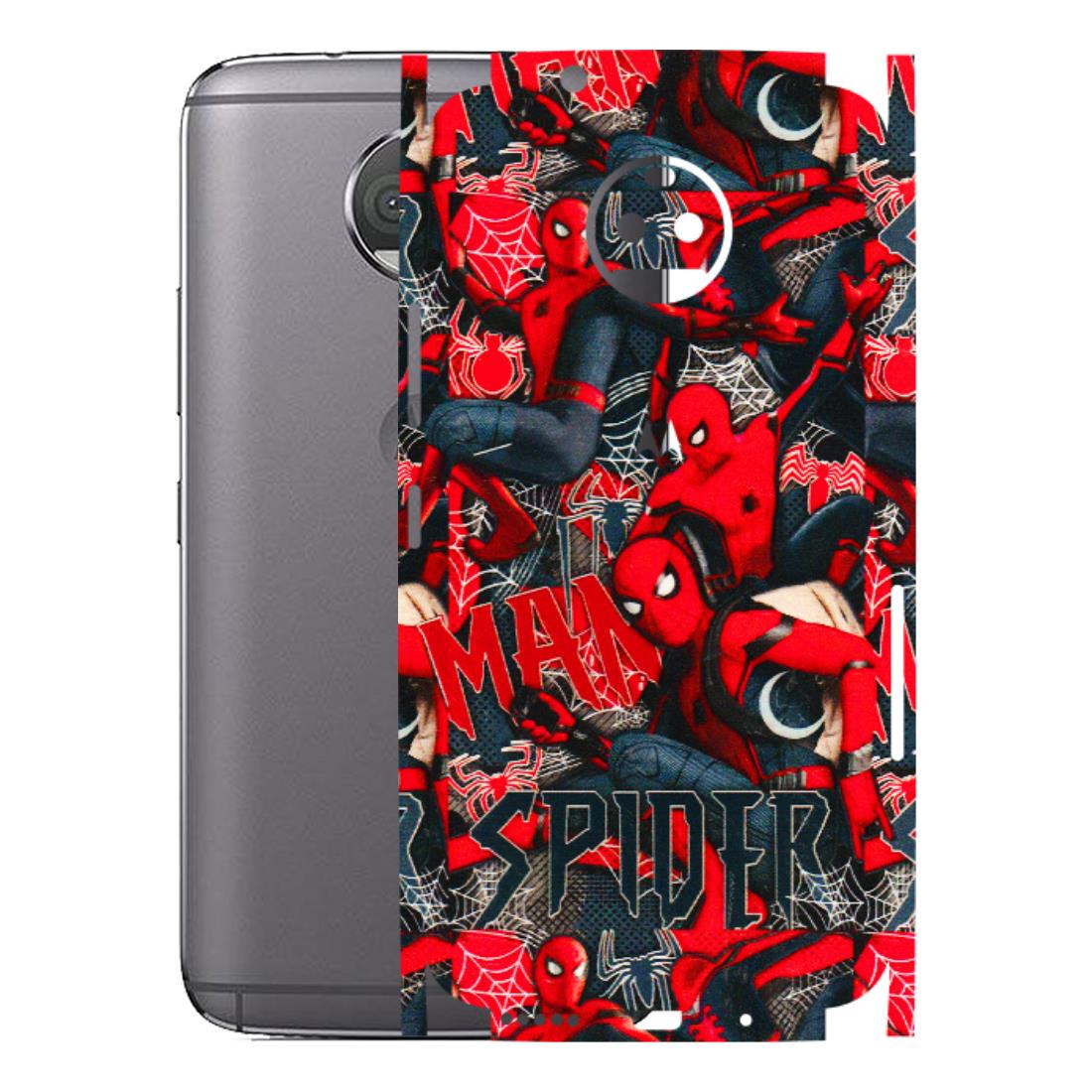 Motorola Phone Skins (All Models) - SpiderMan Cool - 3D Embossed Finish (L-188) Motorola Moto G5S Plus