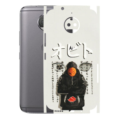 Motorola Phone Skins (All Models) - Obito Anime Eye - 3D Embossed Finish (L-19) Motorola Moto G5S Plus