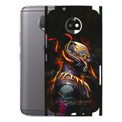 Motorola Phone Skins (All Models) - Black Panther - 3D Embossed Finish (L-190) Motorola Moto G5S Plus
