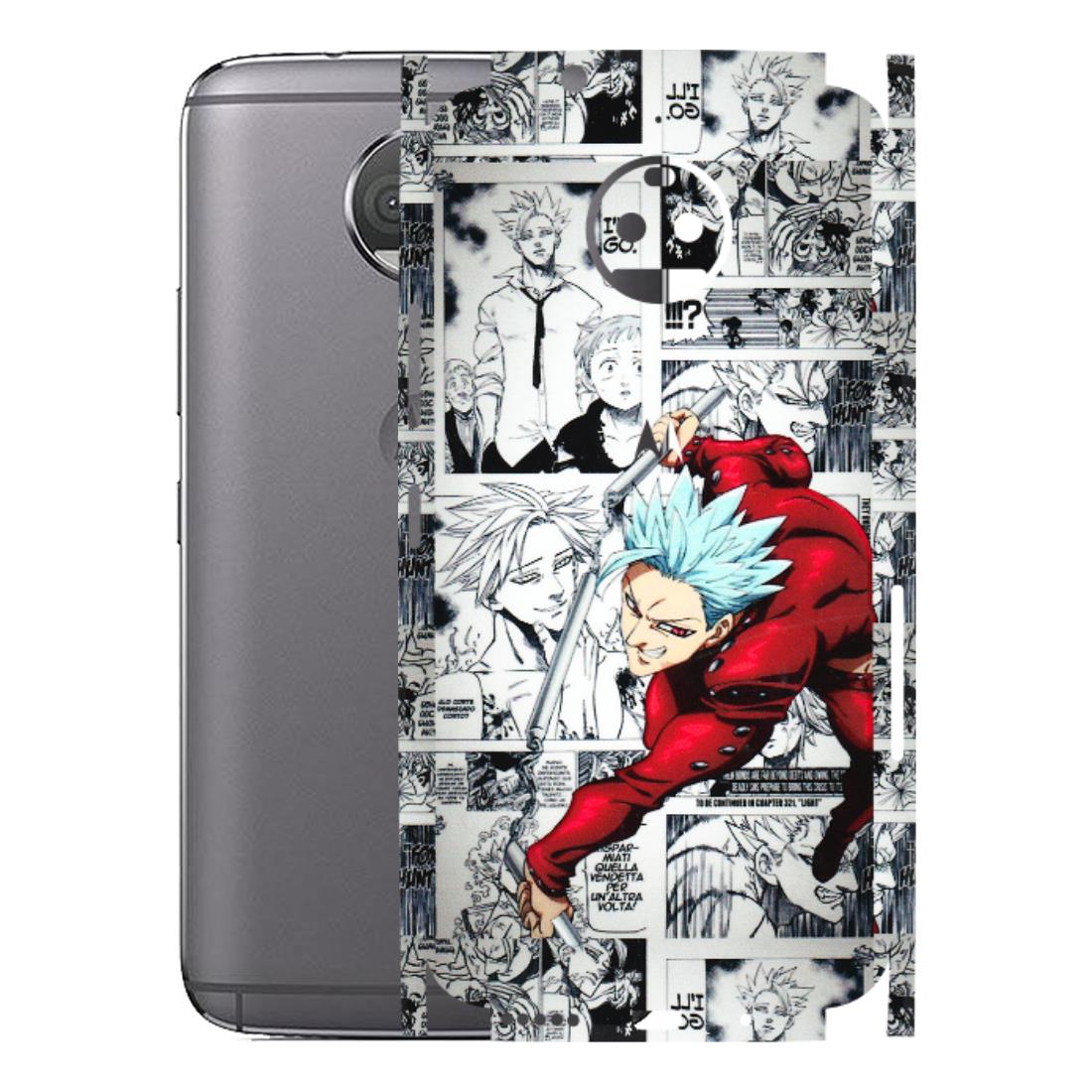 Motorola Phone Skins (All Models) - Anime Comic - 3D Embossed Finish (L-192) Motorola Moto G5S Plus
