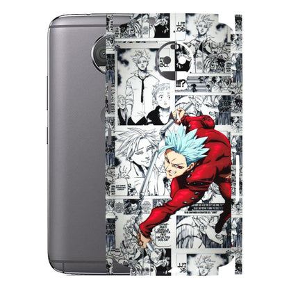 Motorola Phone Skins (All Models) - Anime Comic - 3D Embossed Finish (L-192) Motorola Moto G5S Plus