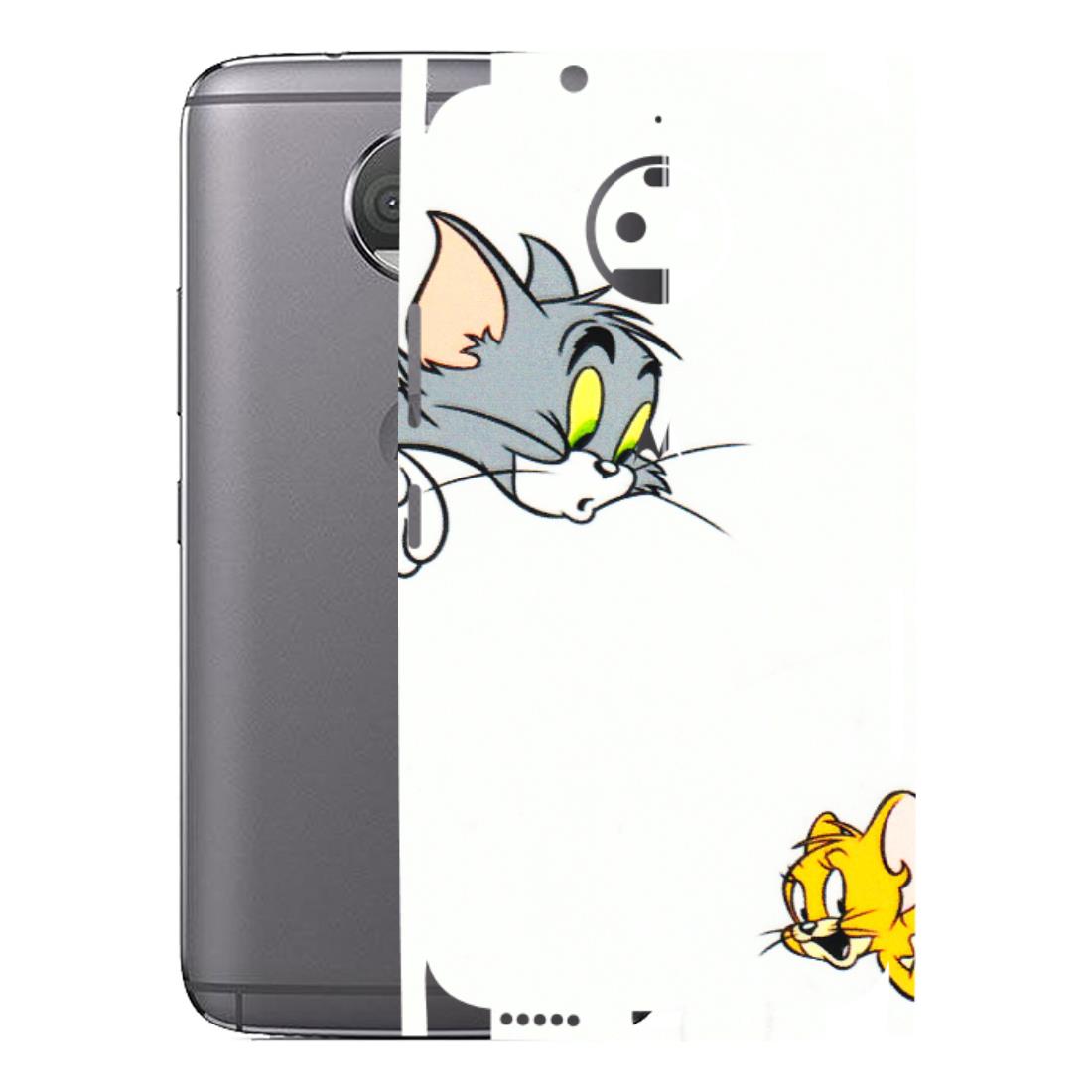 Motorola Phone Skins (All Models) - Cute Tom And Jerry - 3D Embossed Finish (L-220) Motorola Moto G5S Plus