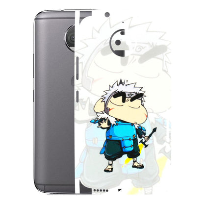 Motorola Phone Skins (All Models) - Angry Young Shinchan - 3D Embossed Finish (L-226) Motorola Moto G5S Plus